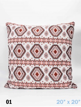 ENGLAND FAIR ISLE CUSHION & FILLER